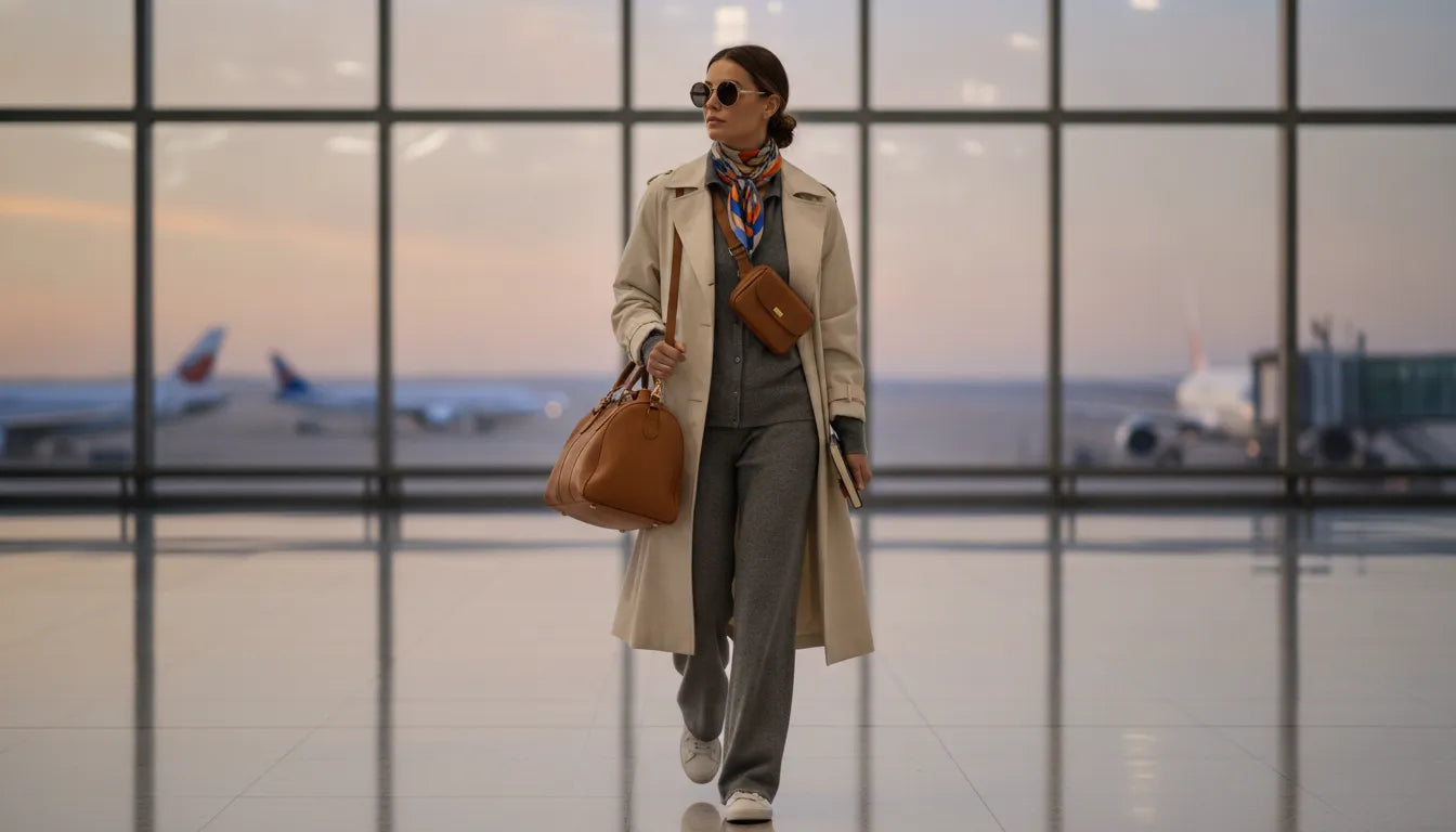 Les meilleures tenues d'avion pour voyager avec style