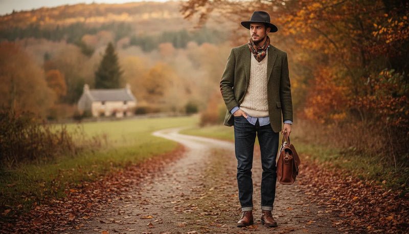 Look de campagne pour homme : le guide du style automnal