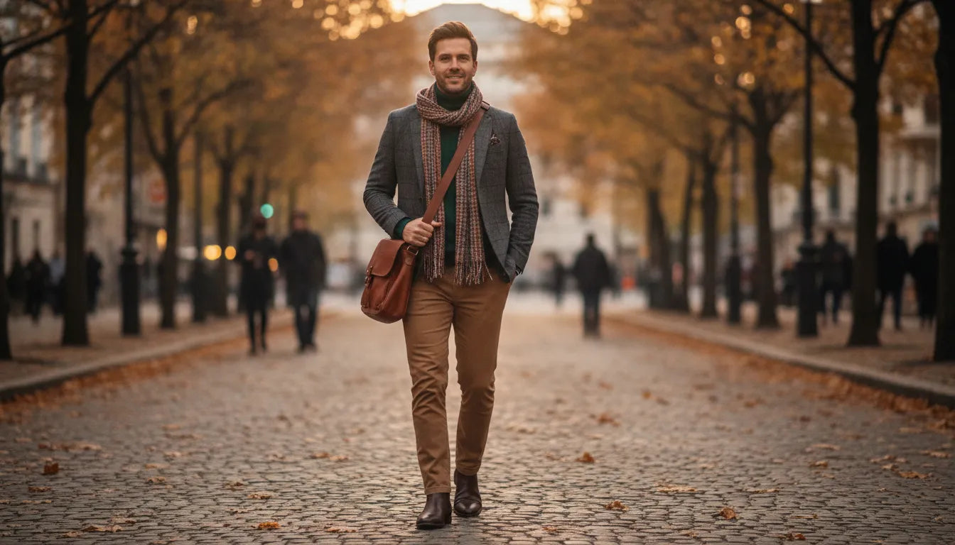 Maîtriser le style business casual homme pour l'automne