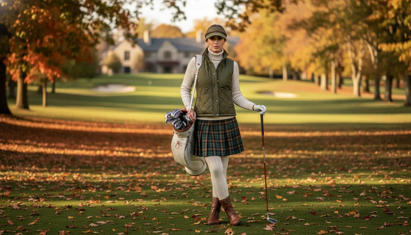 Quelle tenue de golf pour femme porter cet automne ?