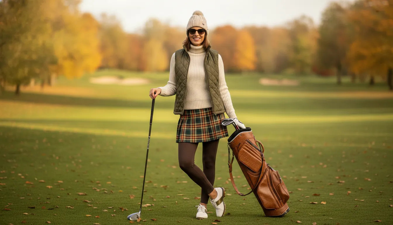 Tenue de golf femme pour l'automne : style et performance