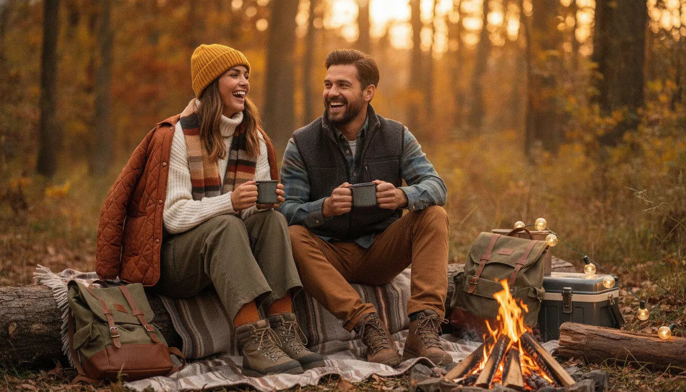 Tenues de camping en automne : allier style et confort