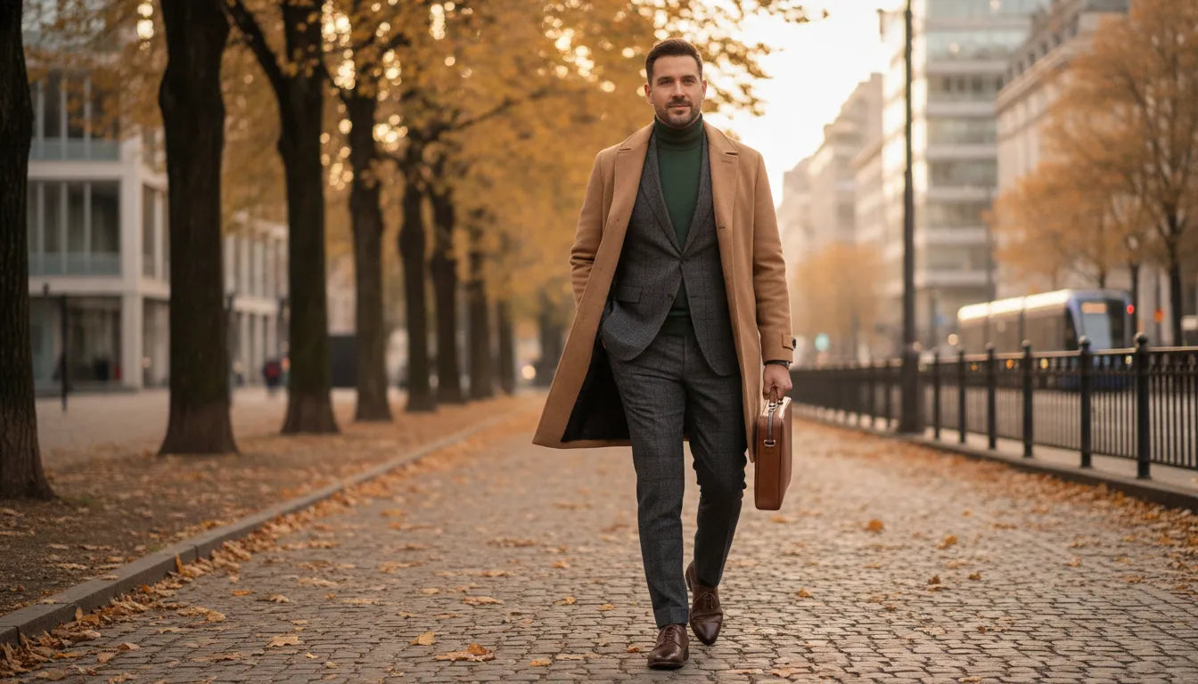 Tenues de travail homme pour l'automne : l'élégance de 2026