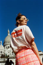 Cream Tartan Tshirt