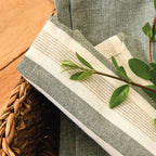 Set of 6 Napkins - Arthur - Green