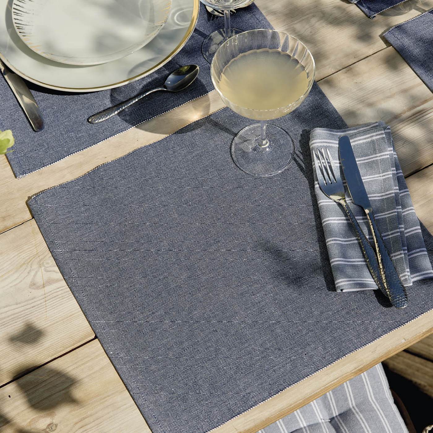 Cotton Placemat - Dark Green