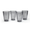 Lot De 4 Gobelets Hauts - Gris Foncé