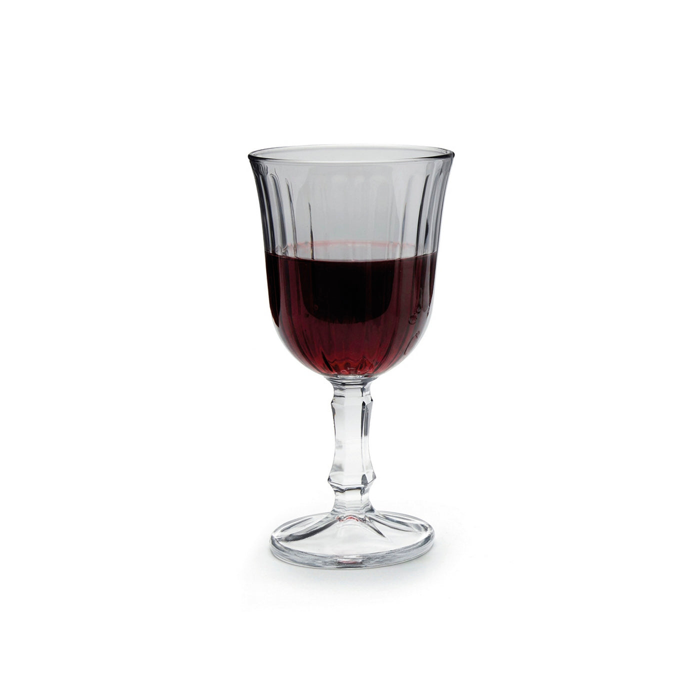 Lot De 4 Verres À Vin - Gris Foncé