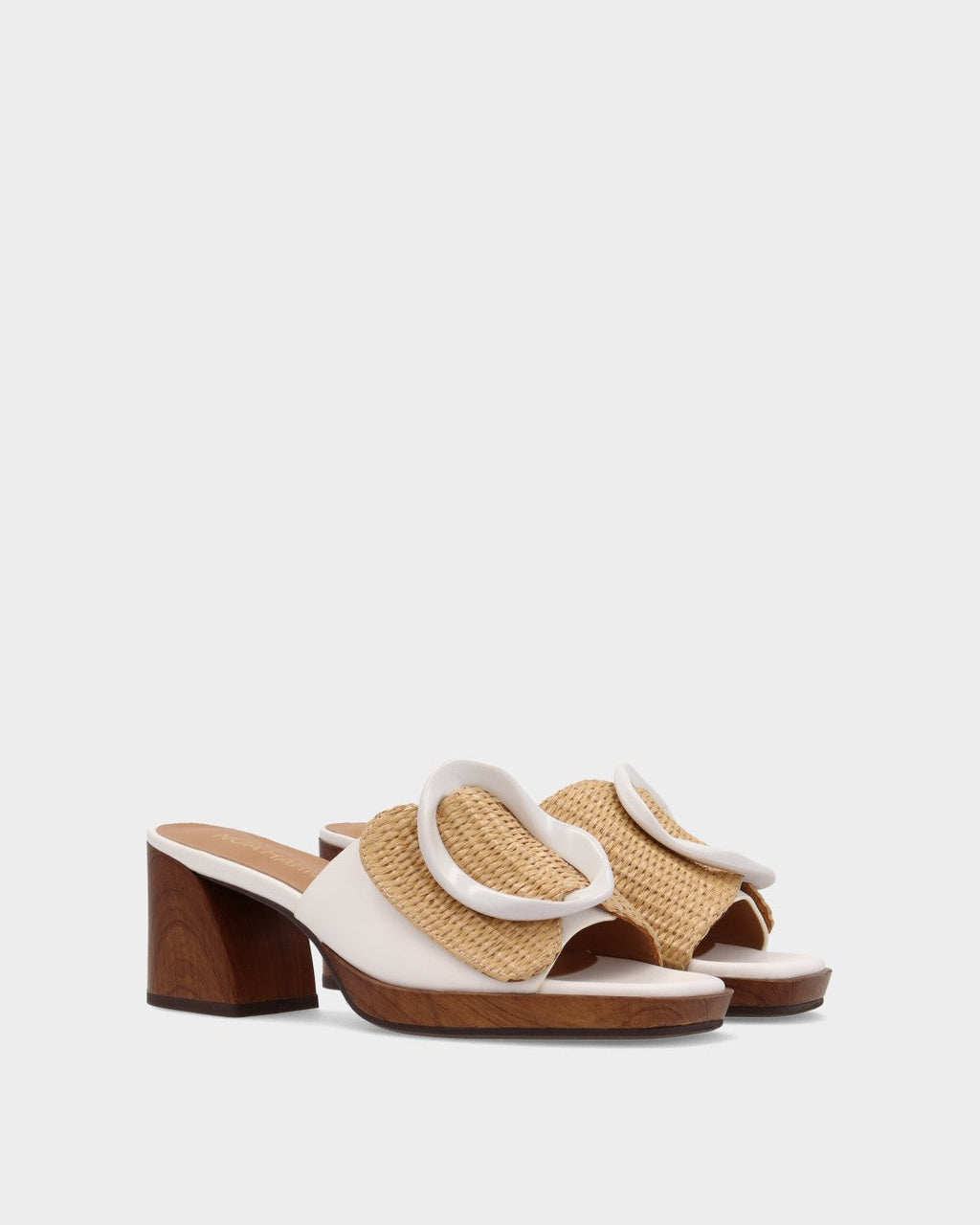 Sandales Rose - Blanc