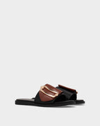 Sandales Grape - Noir-Cuir