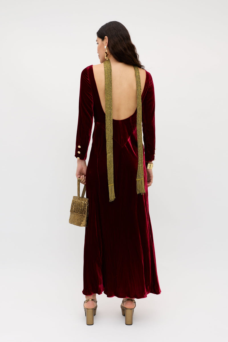 Robe Devina Burgundy
