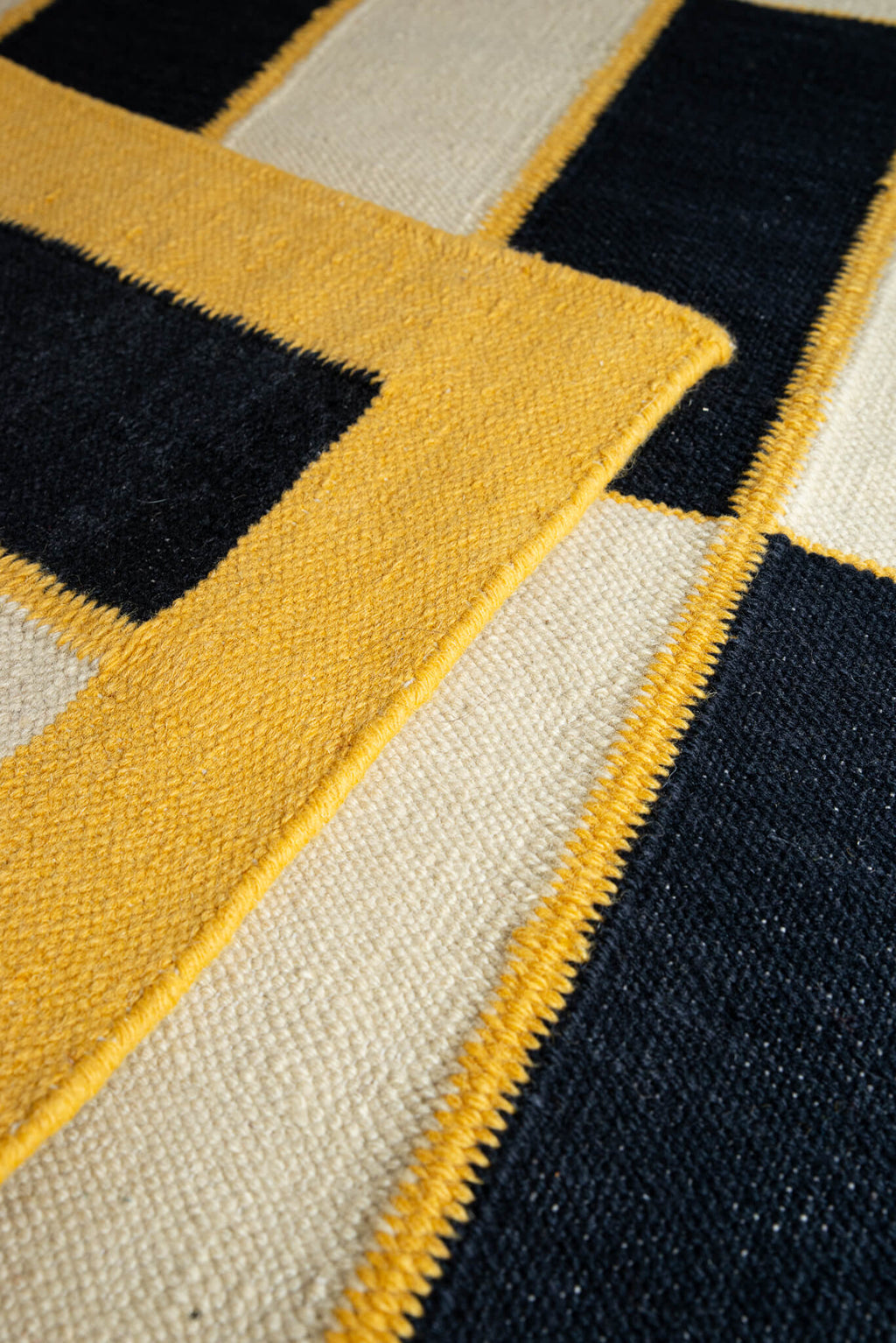 Black Square - Tapis - Laine