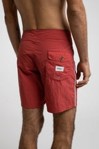 Rhythm - Heritage Trunk Swim Shorts - Auburn - Men