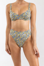 Rhythm - Carrie Hi Hip Banded Bikini Bottom - Black - Women