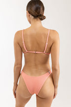 Rhythm - Haut De Maillot Wave Break Fixed Tri Top - Rose - Femme
