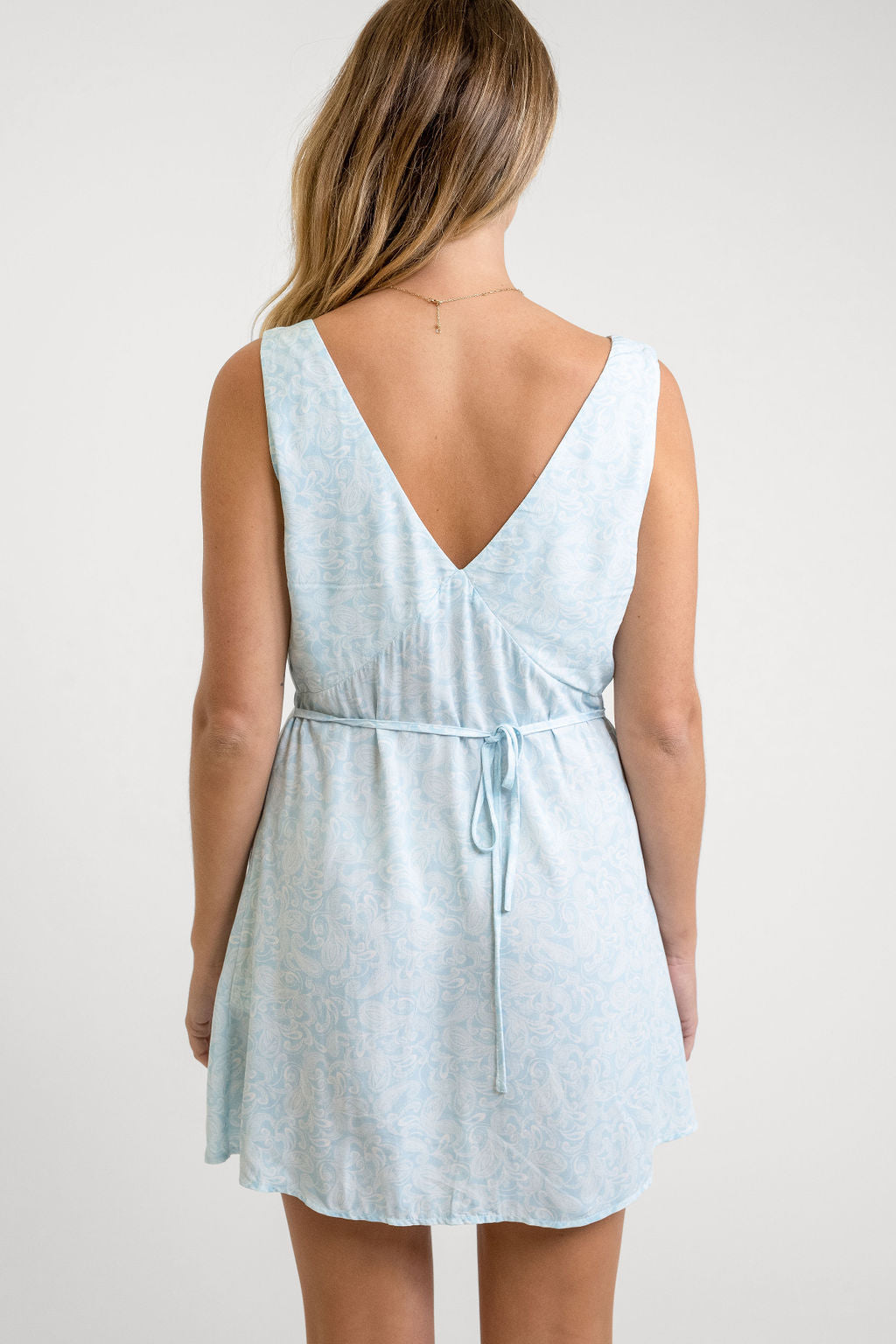 Rhythm - Poolside Mini Dress - Sky - Women