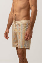 Rhythm - Sunray Trunk Swim Shorts - Gold - Men