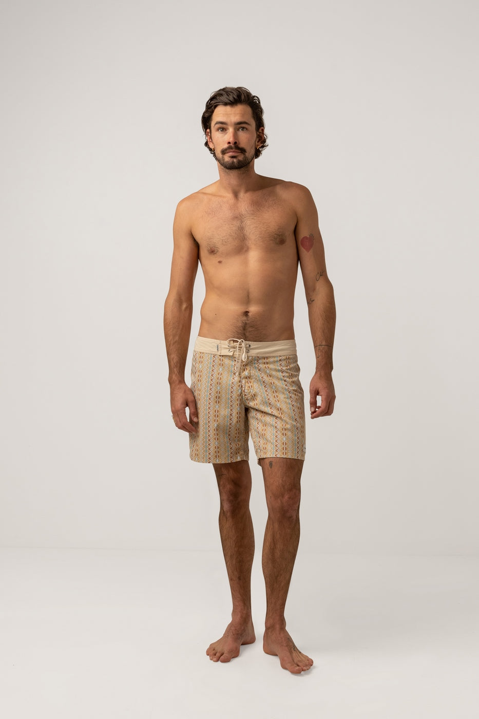 Rhythm - Sunray Trunk Swim Shorts - Gold - Men
