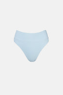 Rhythm - Bas De Maillot Isla Rib Hi Hip - Cool Blue - Femme