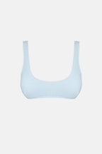 Rhythm - Isla Rib Bikini Top - Cool Blue - Women
