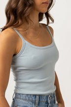 Rhythm - Top En Maille Yumi - Oatmeal - Mujer
