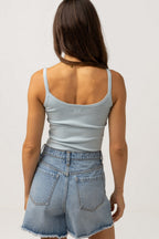 Rhythm - Top En Maille Yumi - Oatmeal - Mujer