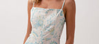 Rhythm - Cairo Wide Leg Jumpsuit - Blue - Women