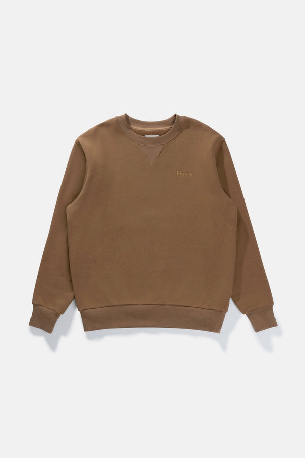 Heavyweight Fleece Crew Sweatshirt - Tobacco - Men