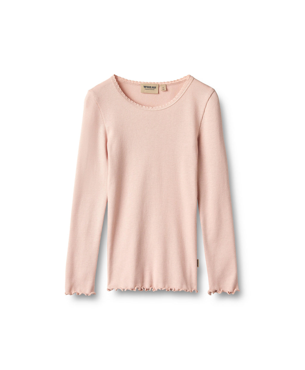 T-Shirt Côtelé Manches Longues Reese - Dim Rose