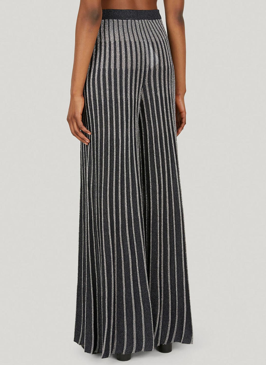Everyday Evening Pleats Knit Trousers - Multicolour - Women