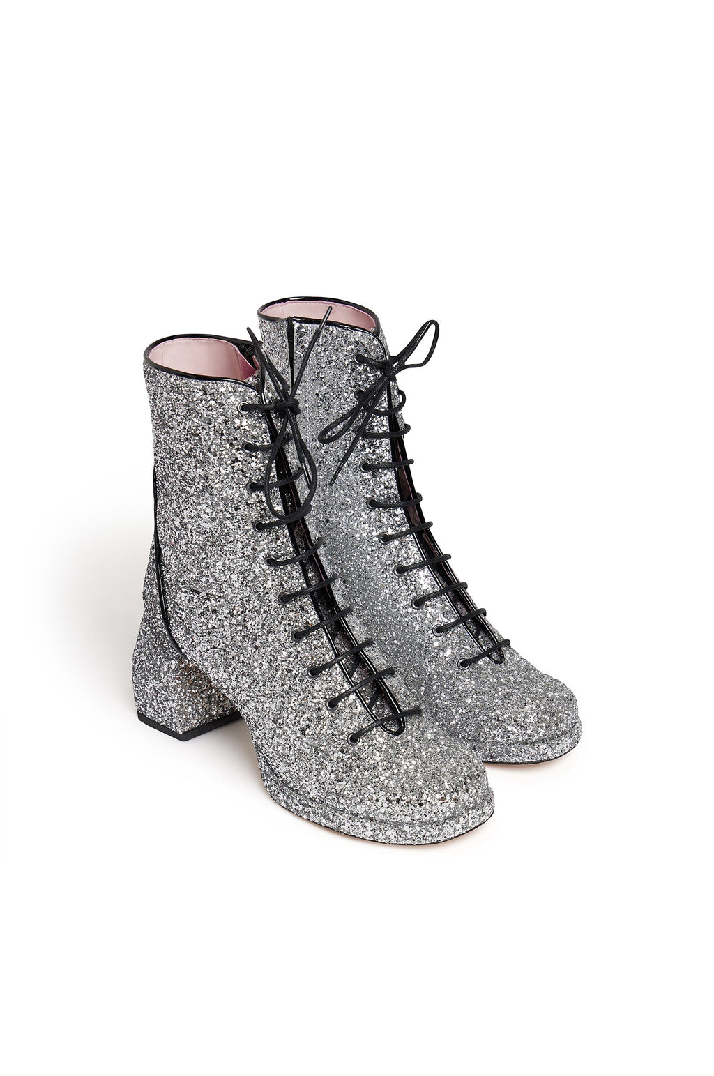 Botines Starlette - Glitter Silver