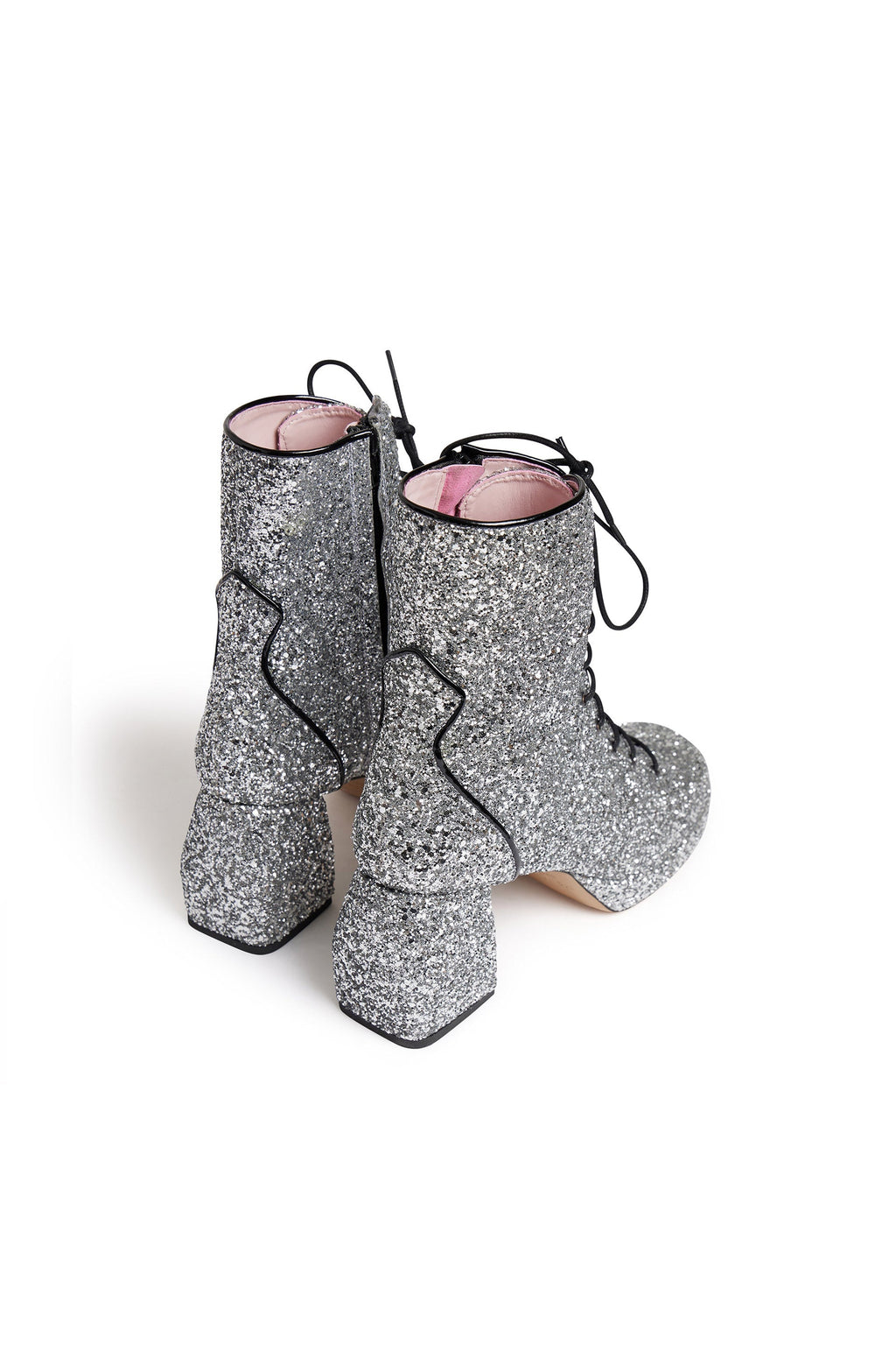 Botines Starlette - Glitter Silver