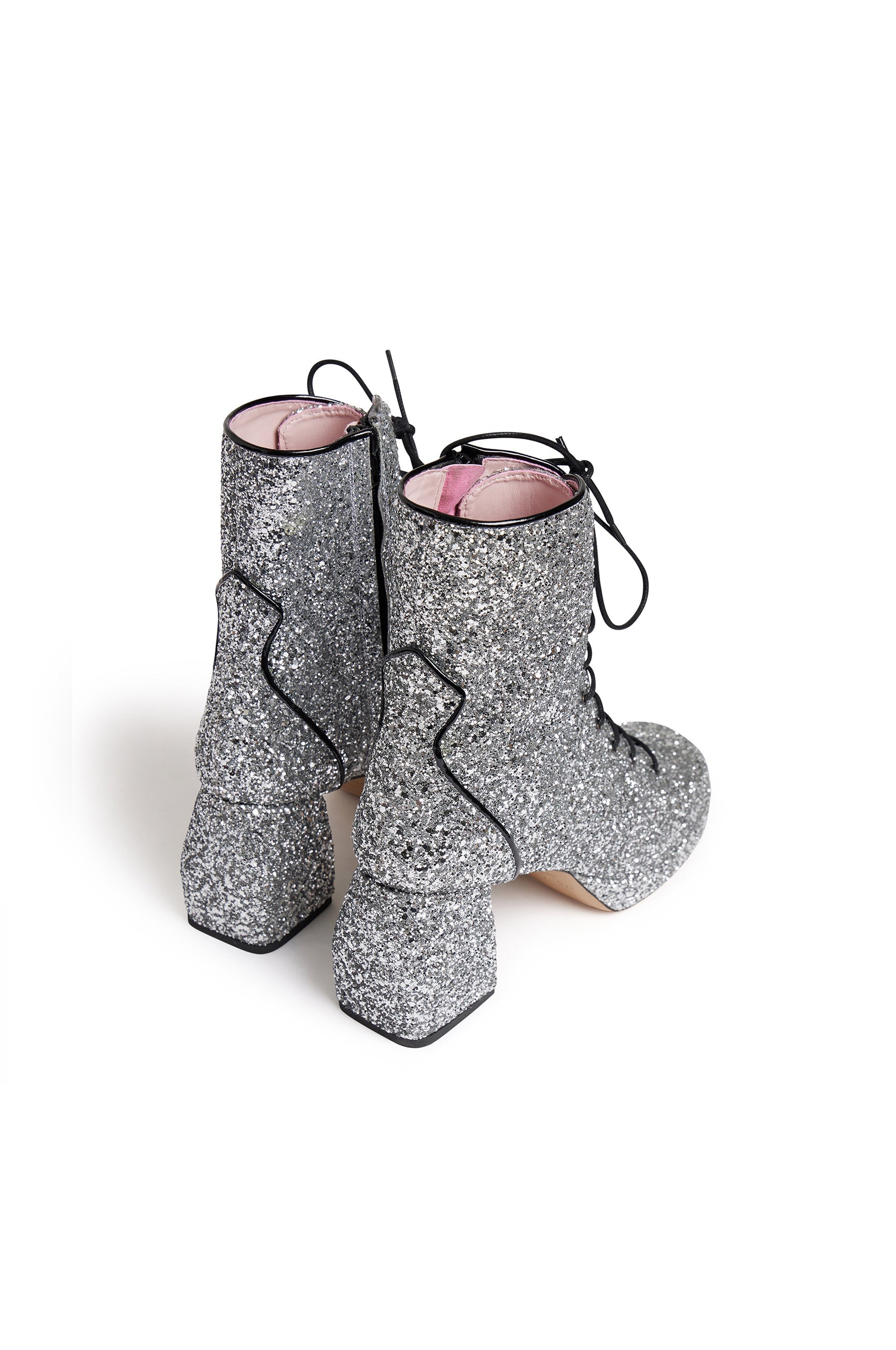 Botines Starlette - Glitter Silver