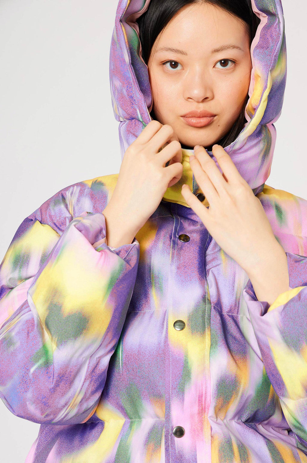 Doudoune Natacha Birds - Floral Pastel