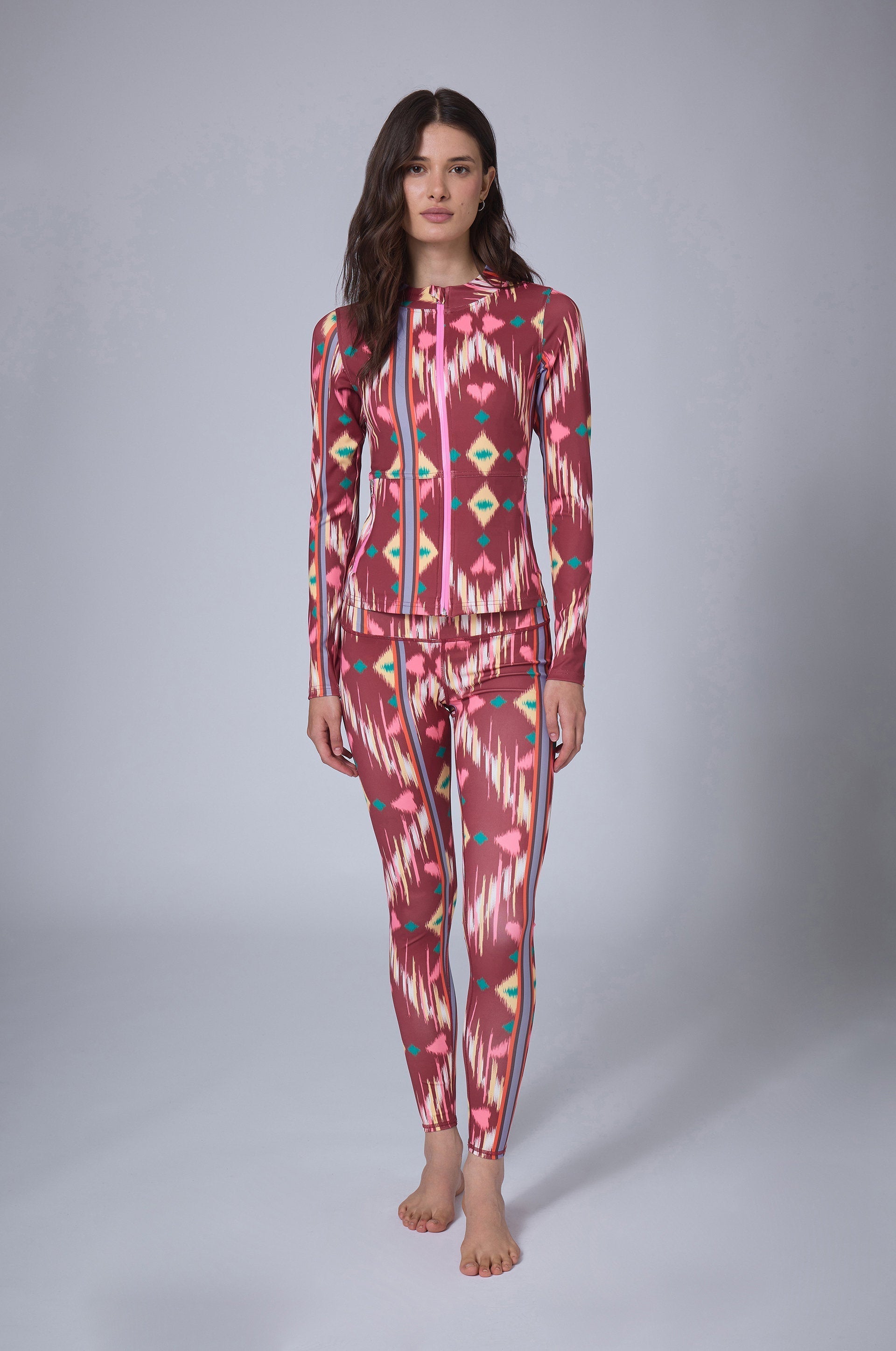 Legging Yoga Ikat - Unique