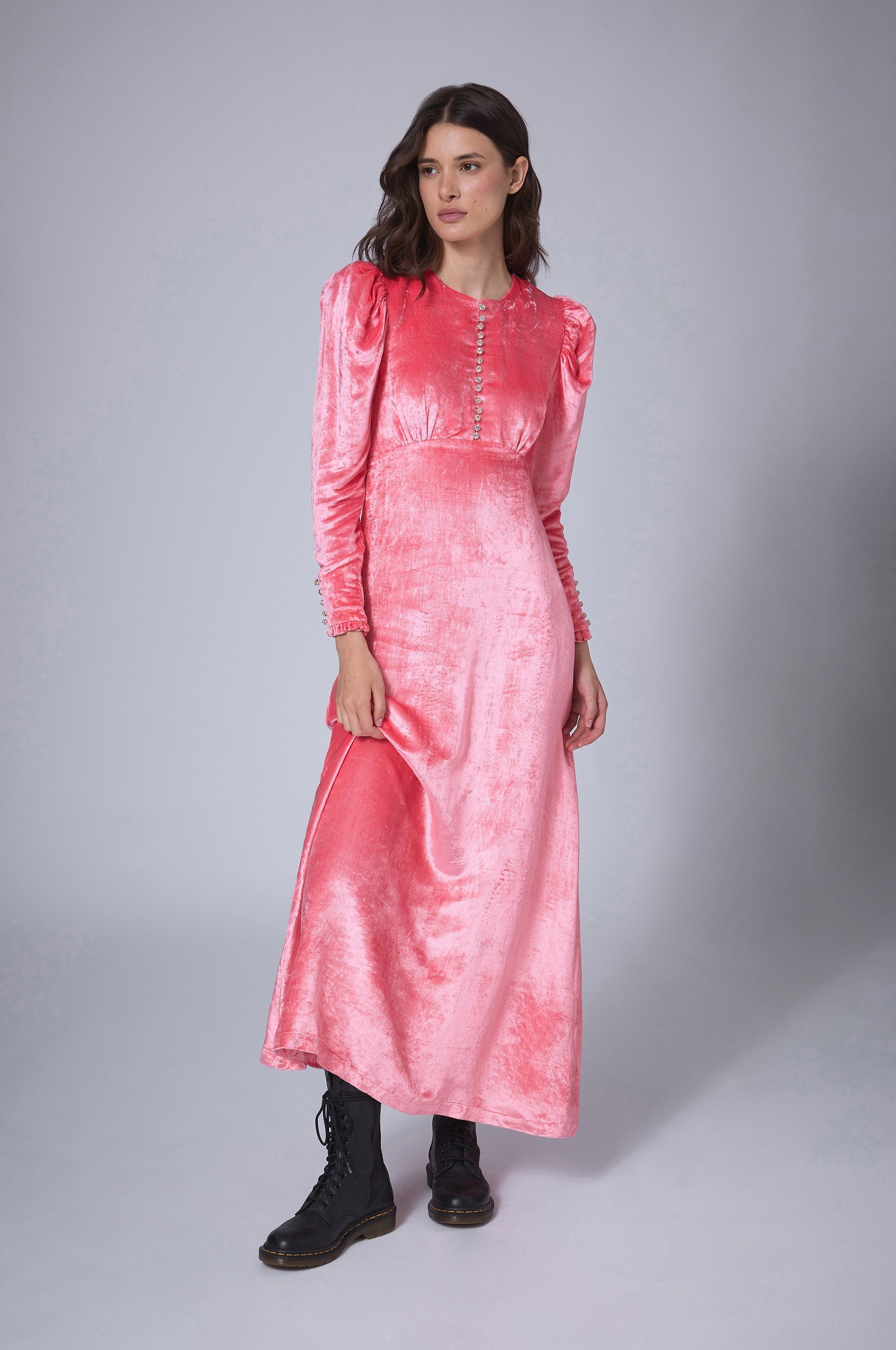 Vestido Largo Velvet Night
