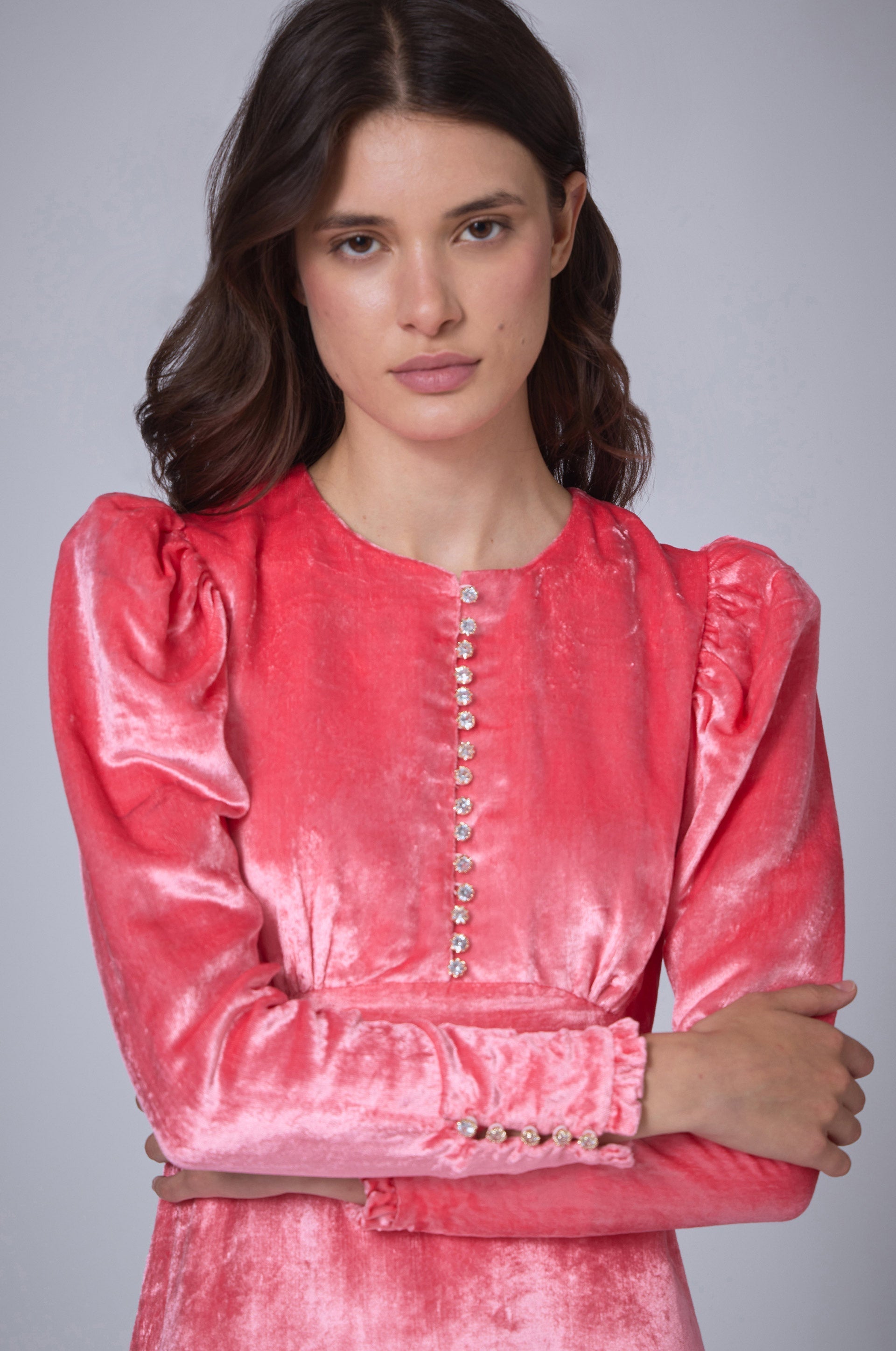 Vestido Largo Velvet Night