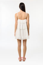 Broderie Anglaise Dress - White