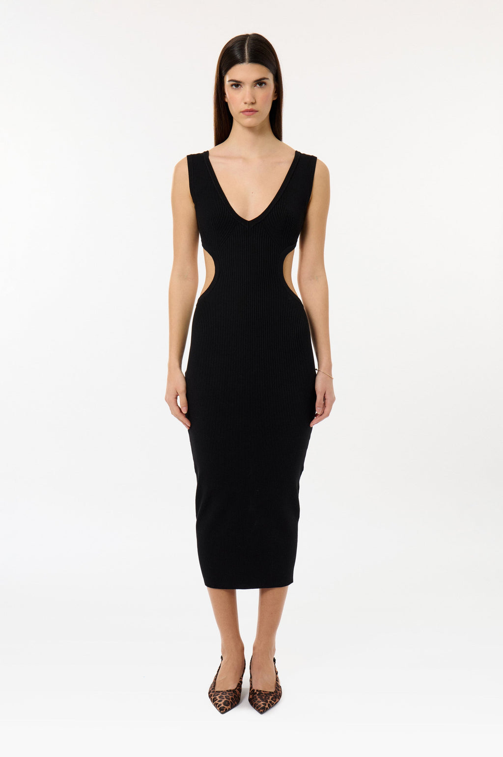 Long Dress Summer Petite Cote - Black