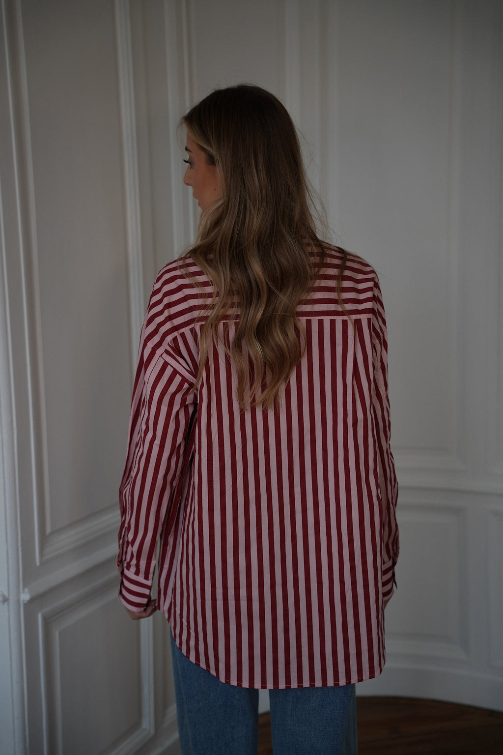 Chemise Cravate Bertille - Rose