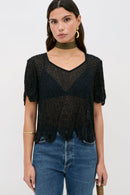 Top Ainsleigh Florence Embellishment Antique Black