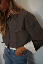 Valencia Taupe - Camisa Corta