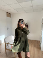 Victoria Dress Khaki