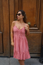 Léonie Bois De Dress - Pink