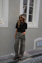 Ballon Silia Jeans - Leopard