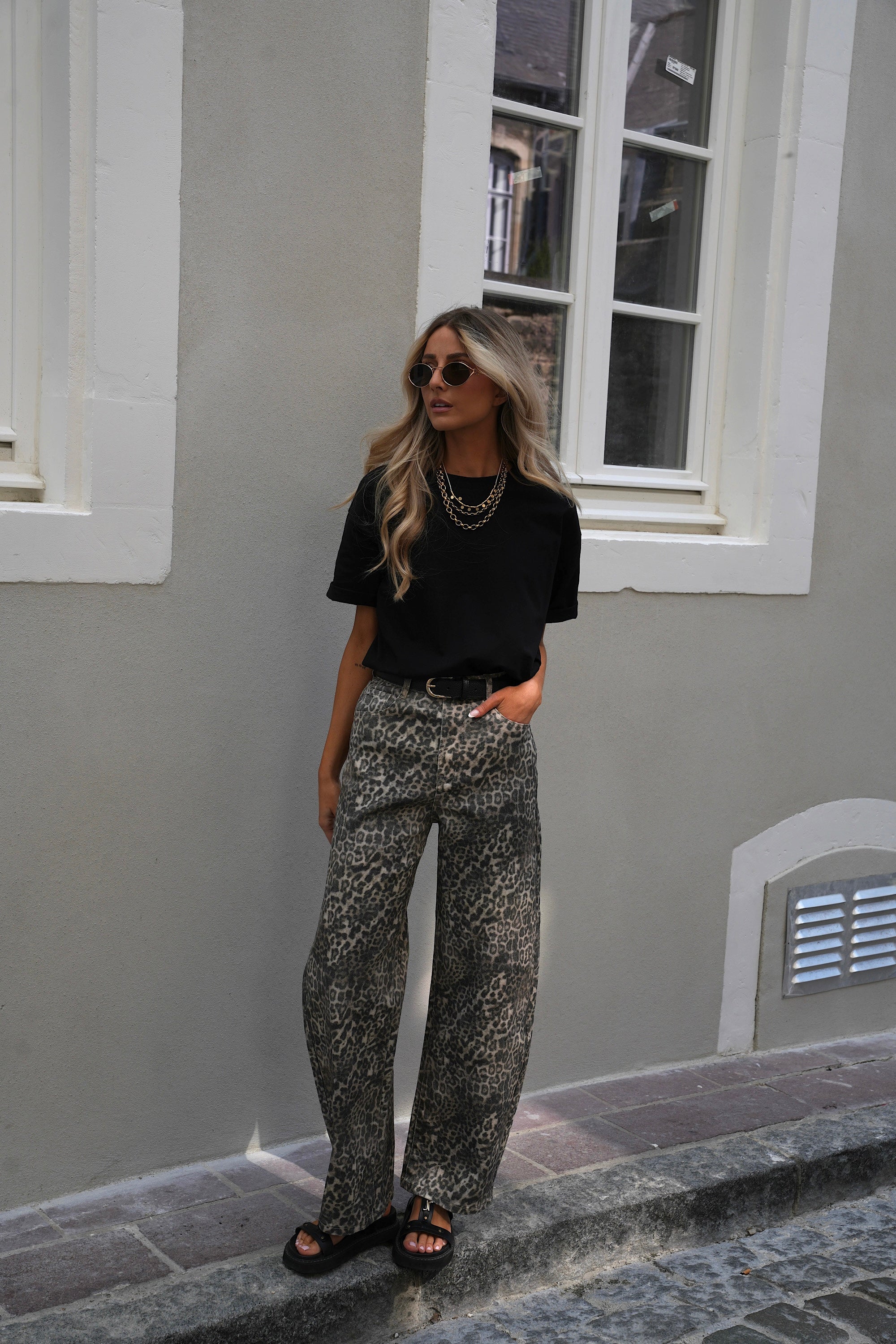 Ballon Silia Jeans - Leopard