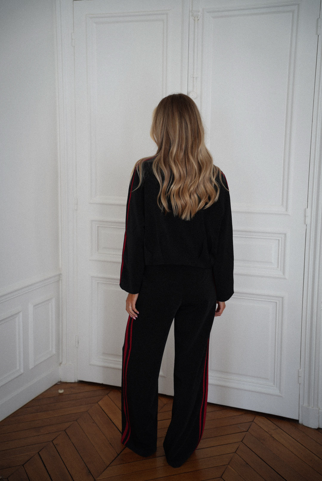 Chaqueta con cremallera Fantine - Negro