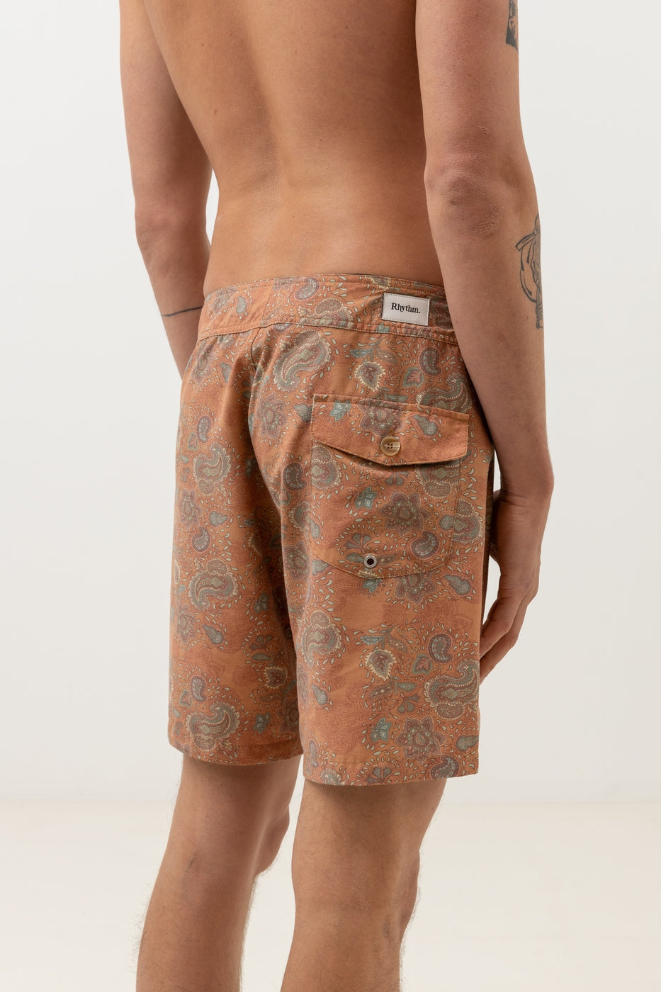 Rhythm - Bañador Paisley Trunk - Citrus - Hombre