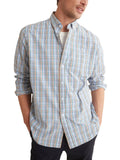 Chemise Cla Car - Bleu Moyen Carreaux - Homme