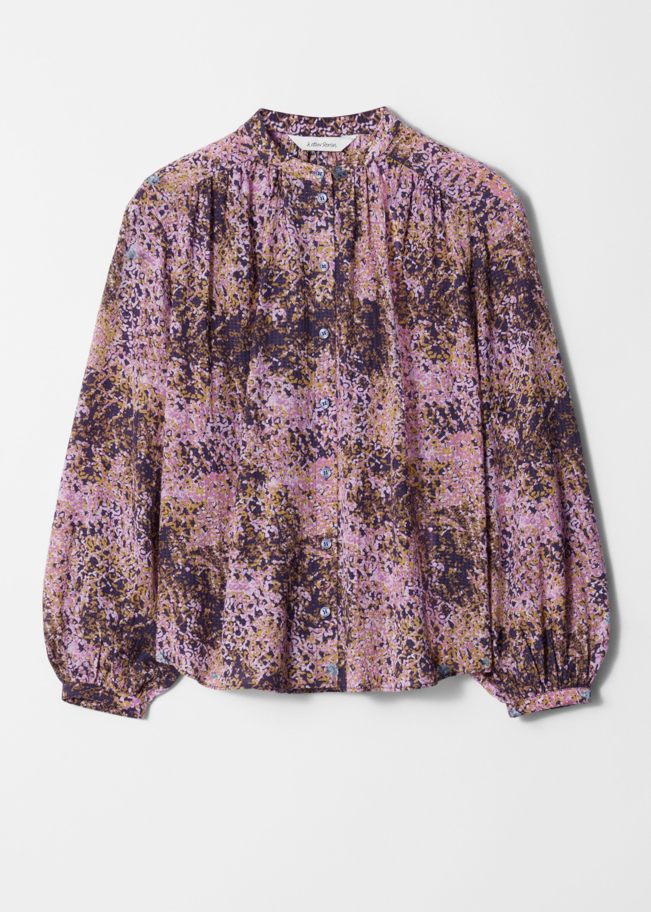 Blusa estampada Pa Tulip - Azul - Mujer